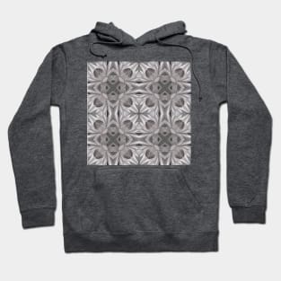 Awesome Mandala Black and White Hoodie